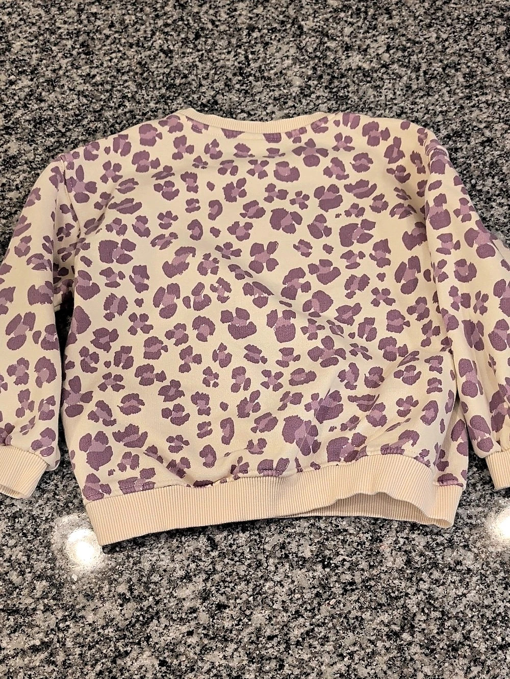 Zara Girls Floral Sweatshirt Size 6 Years Like New
